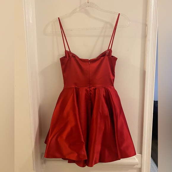 Babyboo POPPY MINI DRESS - RED - Picture 12 of 12